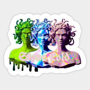 Stone Cold Medusa Sticker